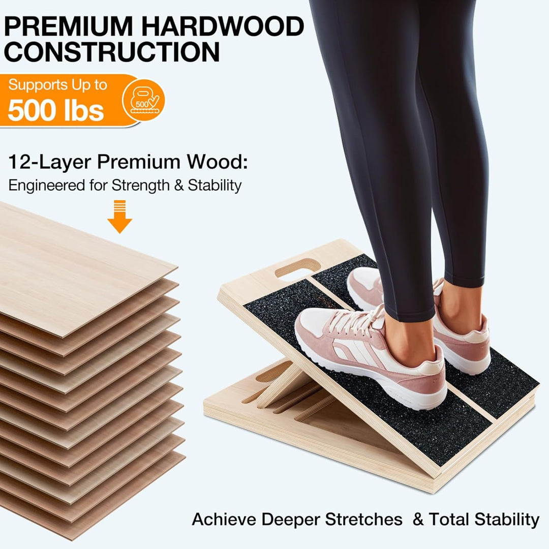 Adjustable Slant Board – Calf Stretch & Mobility Trainer
