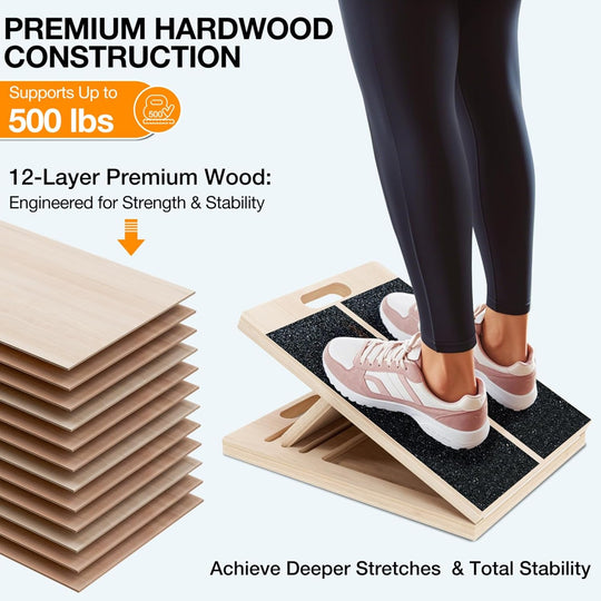 Adjustable Slant Board – Calf Stretch & Mobility Trainer