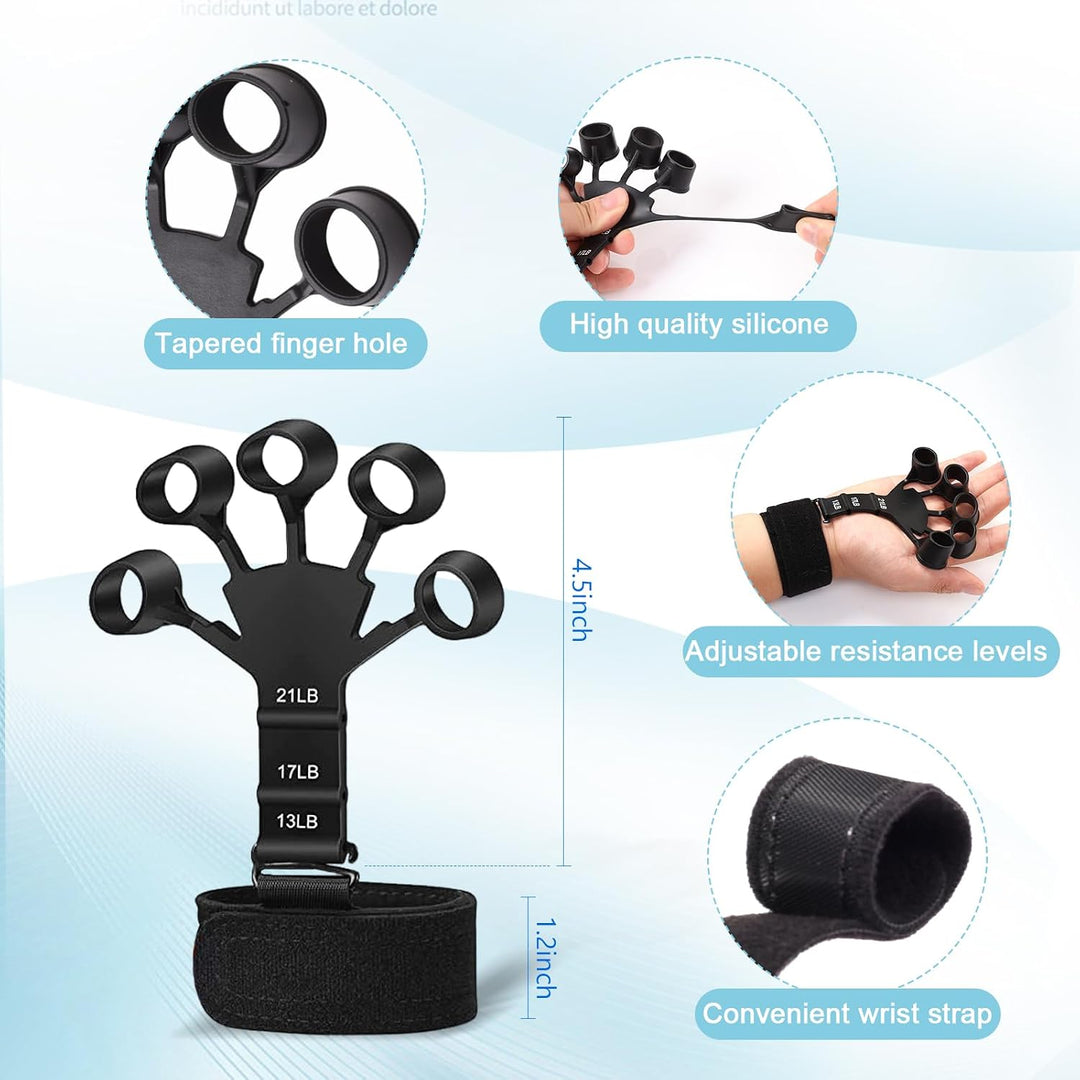 PowerGrip 5-Piece Set – Hand & Forearm Strength