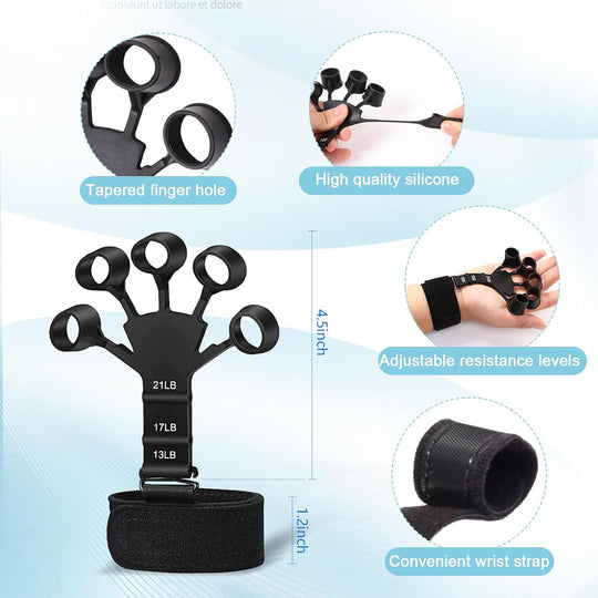 PowerGrip 5-Piece Set – Hand & Forearm Strength