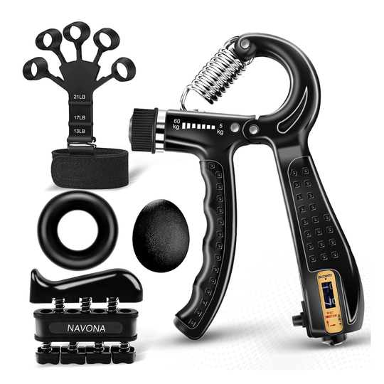 PowerGrip 5-Piece Set – Hand & Forearm Strength