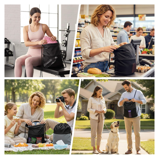 Premium Drawstring Gym Backpack – Travel & Daily Essentials
