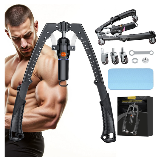 3-in-1 Hydraulic Twister Arm Trainer – Adjustable 22–440 lbs Chest Expander